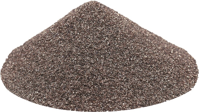 Bột nhôm oxit nâu.